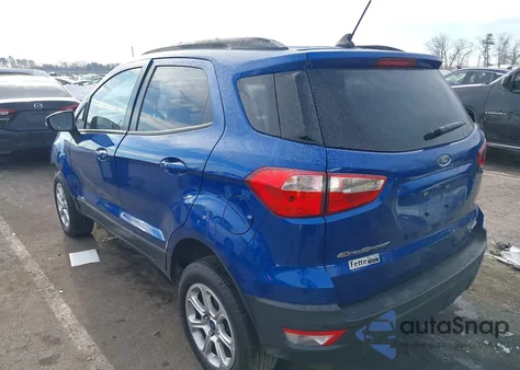 2022 Ford Ecosport Se z USA, uszkodzony, nr VIN MAJ6S3GL3NC467110